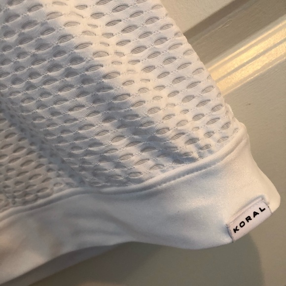 Koral Sofia Mesh Short Sleeve Top/ CUSTOM MADE - Picture 5 of 14